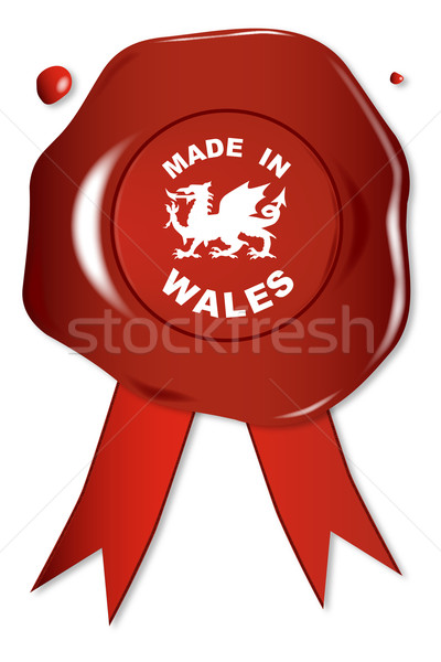 Made In Wales Stock photo © Bigalbaloo