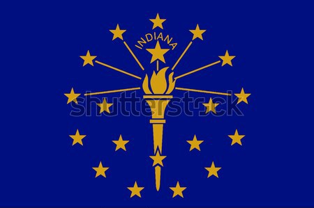 Indians State Flag Stock photo © Bigalbaloo