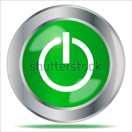 Engine Start Button Stock photo © Bigalbaloo