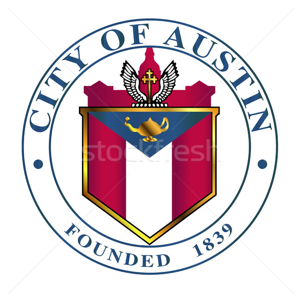 City Of Austin Seal Stock photo © Bigalbaloo
