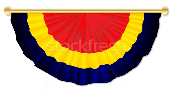 Black Yellow Red Bunting Stock photo © Bigalbaloo