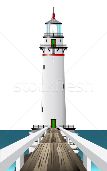 Lighthouse Stock photo © Bigalbaloo
