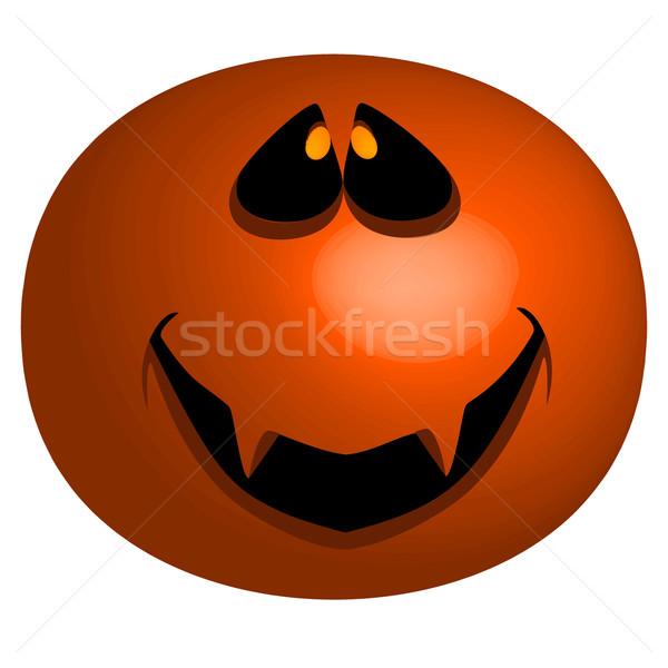Maske üblicherweise Halloween Gesicht Stock foto © Bigalbaloo