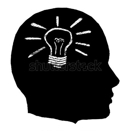 Lightbulb Moment Stock photo © Bigalbaloo