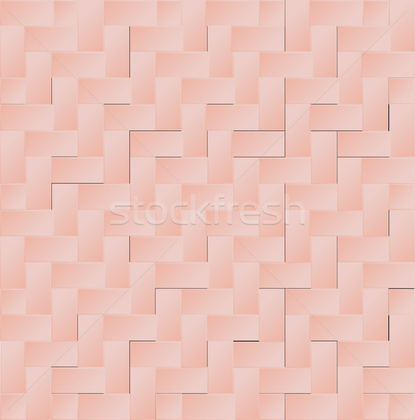 Sápadt kockák gyűjtemény rózsaszín minta rajz Stock fotó © Bigalbaloo