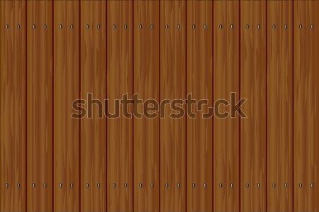 Foto stock: Escuro · madeira · cerca · manchado · piso