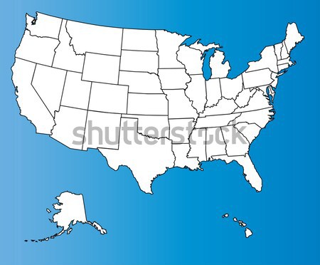 Amerika Térkép Rajz