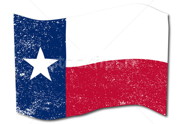增加至灯箱 商业照片 #6351910waving texas state flag.