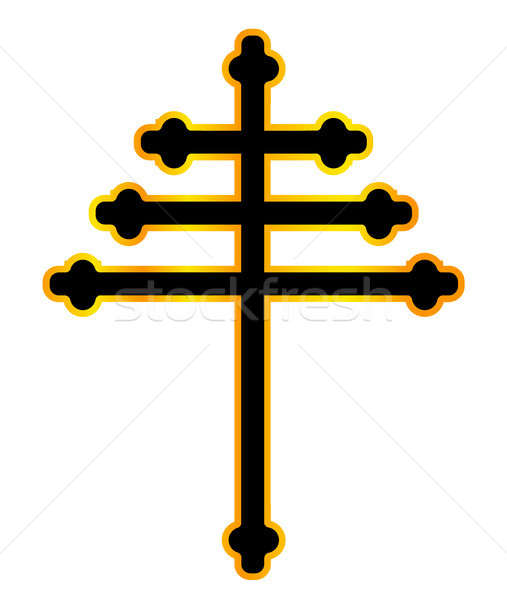 Maronite Christian Cross Stock photo © Bigalbaloo