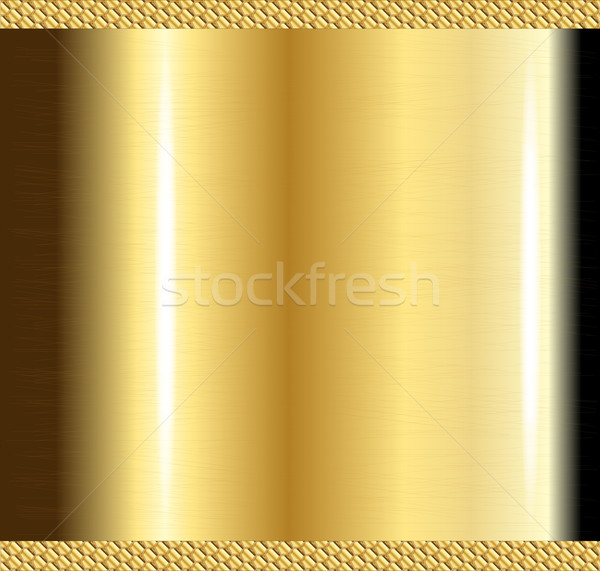 Scratched Brass Background Stock photo © Bigalbaloo