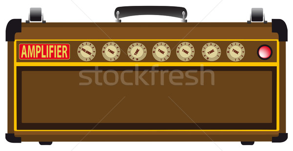 Power Amplofier Stock photo © Bigalbaloo