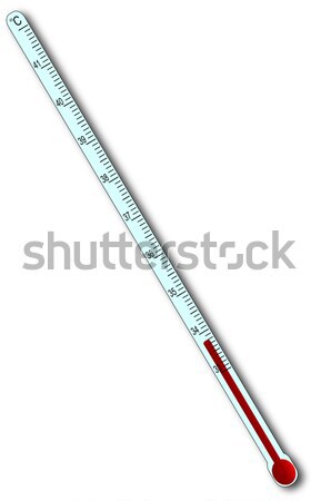 Hőmérő tipikus egy művészet nővér alkohol Stock fotó © Bigalbaloo