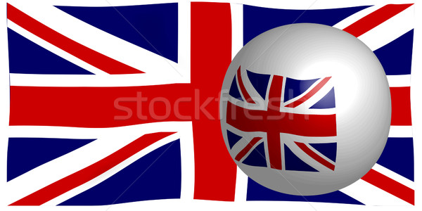 Union jack bandeira britânico união usado conselho Foto stock © Bigalbaloo