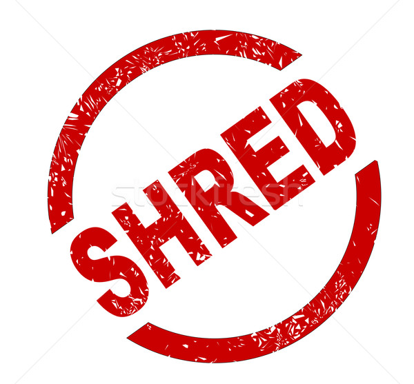 Shred Stock photo © Bigalbaloo