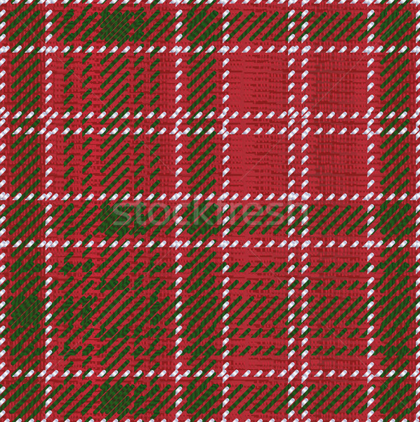 Red Kilt Tartan Stock photo © Bigalbaloo