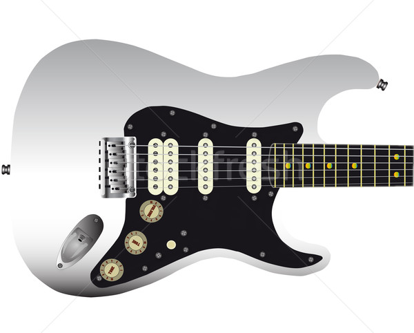 Foto stock: Cauda · guitarra · típico · moderno · tipo