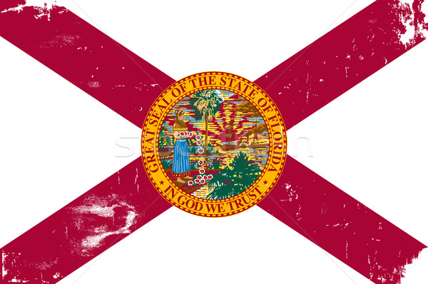 Florida State Flag Stock photo © Bigalbaloo