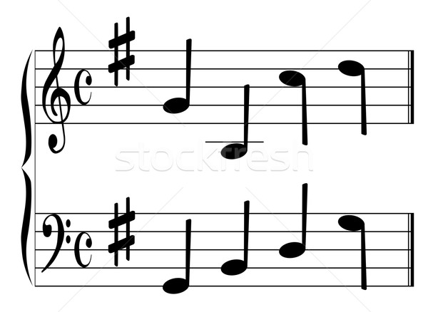 Stock photo: Music Chord