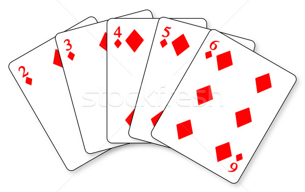 Straight Flush Stock photo © Bigalbaloo
