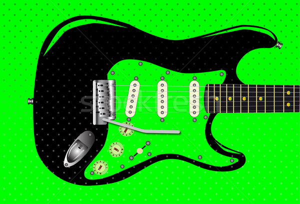 Stock photo: Grunge Guitar