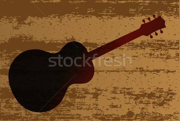 Guitar Brand Stock photo © Bigalbaloo