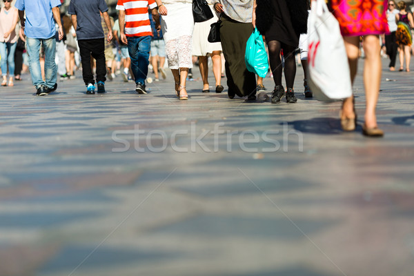 Pedestrian area Stock photo © bigandt