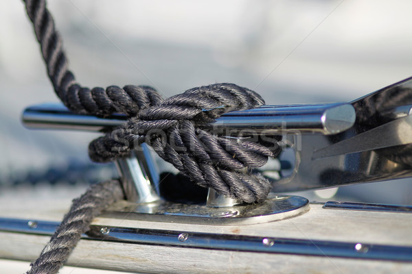Close-up of mooring knot Stock photo © bigandt