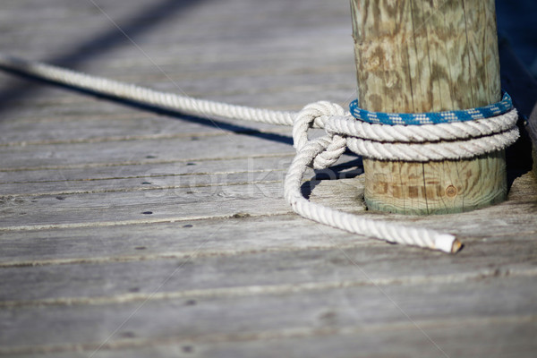 Mooring rope Stock photo © bigandt