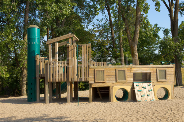 Playground structure Stock photo © bigjohn36