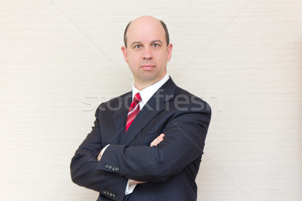 Retrato homem de negócios negócio empresário terno corporativo Foto stock © bigjohn36
