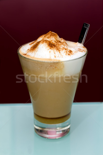 Ciocolată bea cafenea fierbinte desert Imagine de stoc © BigKnell