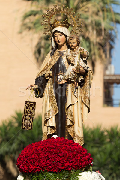 Virgen del Carmen Stock photo © BigKnell