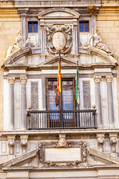 スペイン語 政府 建物 ウィンドウ クレスト ストックフォト © billperry