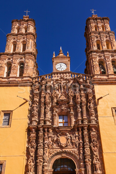 Fasada katedry Meksyk ojciec wojny budynku Zdjęcia stock © billperry