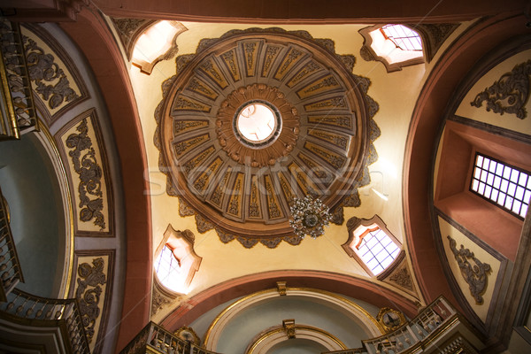 Santo Domingo Church Temple Dome Queretaro Mexico Stock photo © billperry