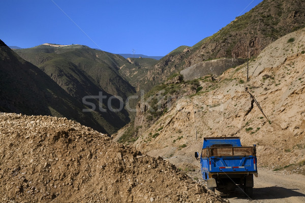 Metal Mine Gansu Province China Stock photo © billperry