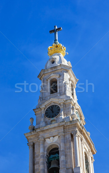 Basiliek dame rozenkrans Portugal bel toren Stockfoto © billperry