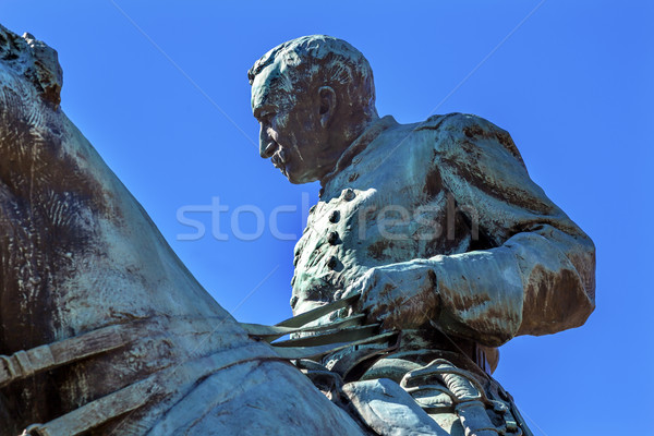 General estatua círculo lavado guerra civil Foto stock © billperry