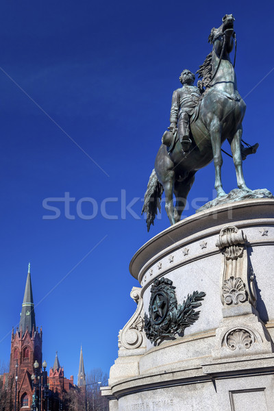 Major General George Henry Thomas Civil War Statue  Memorial Lut Stock photo © billperry