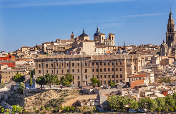 [[stock_photo]]: Cathédrale · églises · médiévale · ville · Espagne · terminé