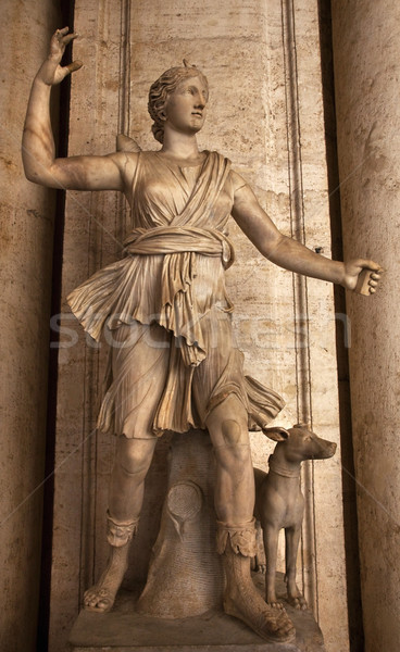 Stock foto: Alten · Statue · Skulptur · Museum · Rom · Italien