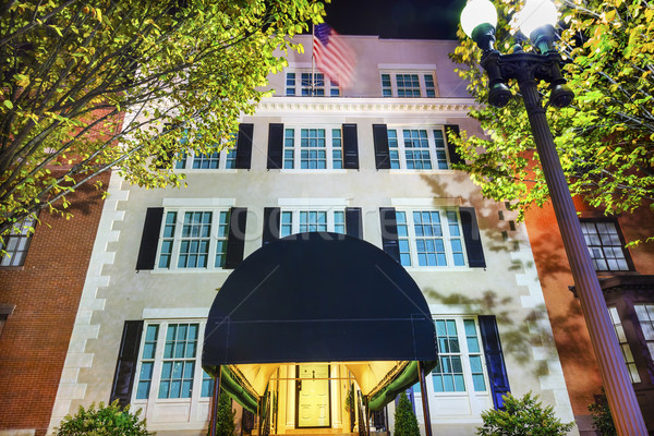 Blair House Building Second White House Night Washington DC Stock photo © billperry