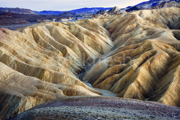 Stock photo: Zabruski Point Death Valley National Park California