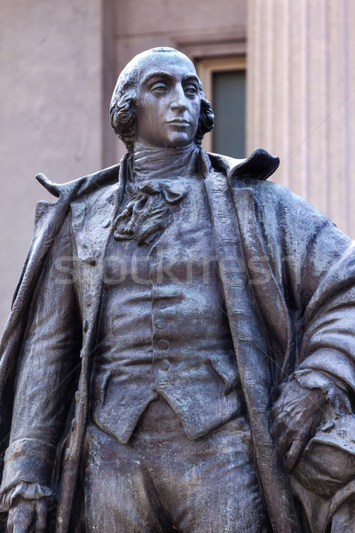 Statua tesoreria dipartimento Washington DC esecuzione New York Foto d'archivio © billperry
