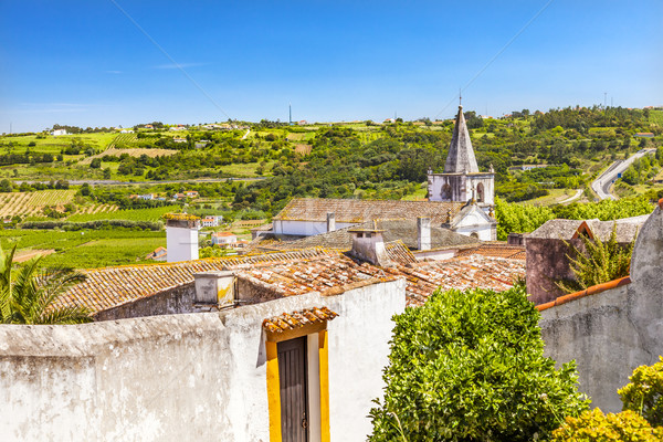 Sao Paolo Church Countryside Obidos Portugal Stock photo © billperry