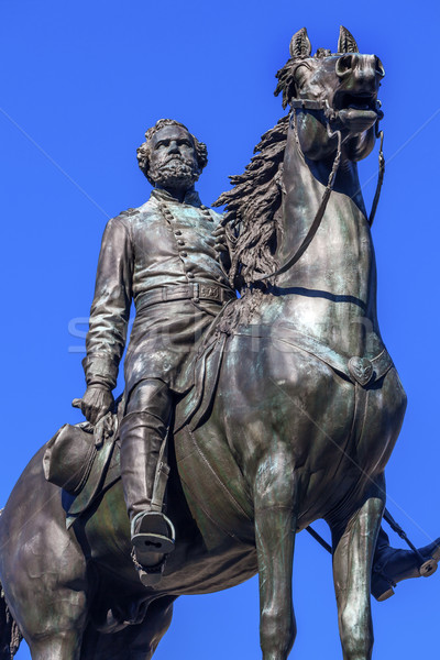 General razboi civil statuie cerc Washington DC bronz Imagine de stoc © billperry