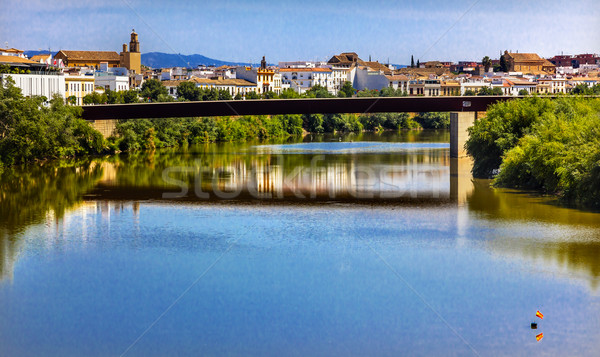 River Guadalquivir Bridge Cordoba Spain Stock photo © billperry