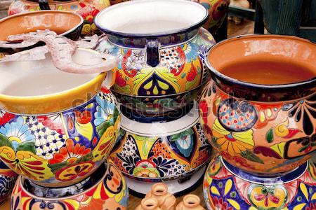 Mexicaanse decoraties oude San Diego stad Californië Stockfoto © billperry