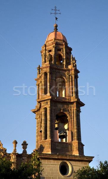 San Francisco Church Steeple Bells San Miguel Mexico Stock photo © billperry