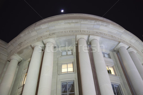 Ronald Reagan International Trade Building at Night Washington D Stock photo © billperry